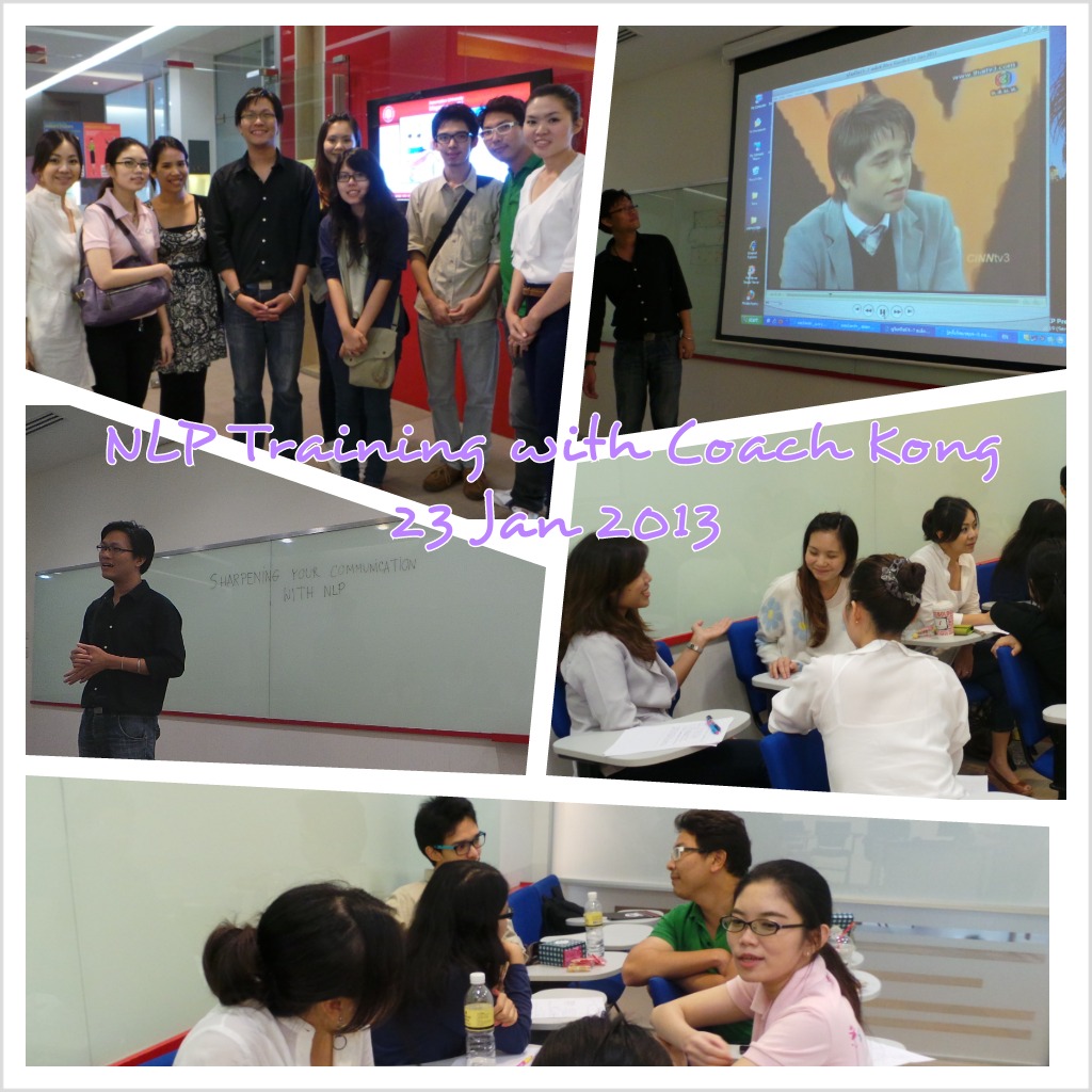 "Sharpening your Communication with NLP" training class by @ekongbkk