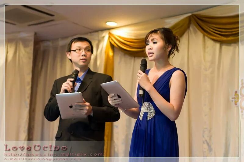 พิธีกรงานแต่ง ล่าสุดนับได้งานที่10แล้ว^_^