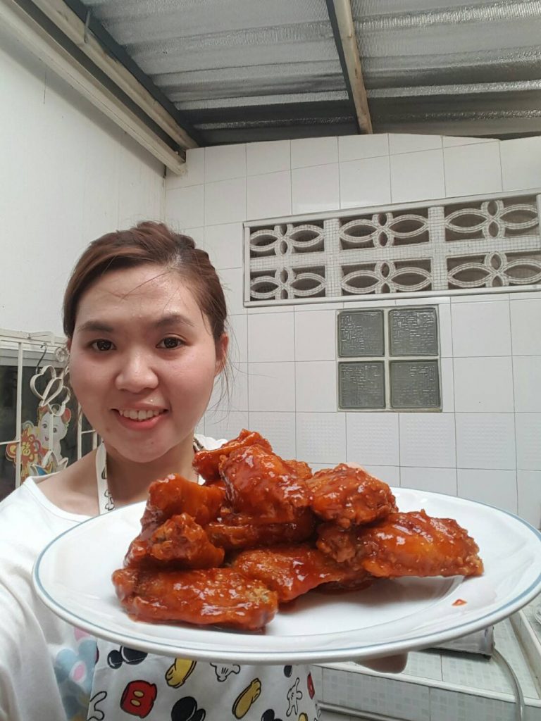 เสร็จแล้วค่ะ ไก่ทอดบอนชอน สูตร @pakada